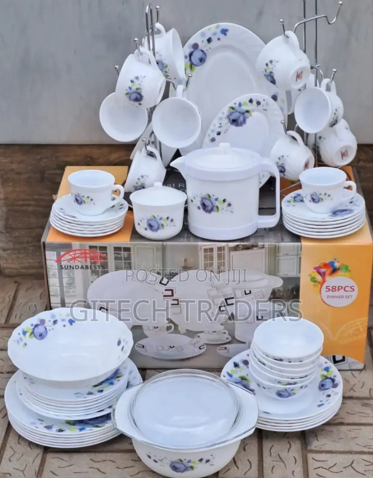 58pcs Dinner Set