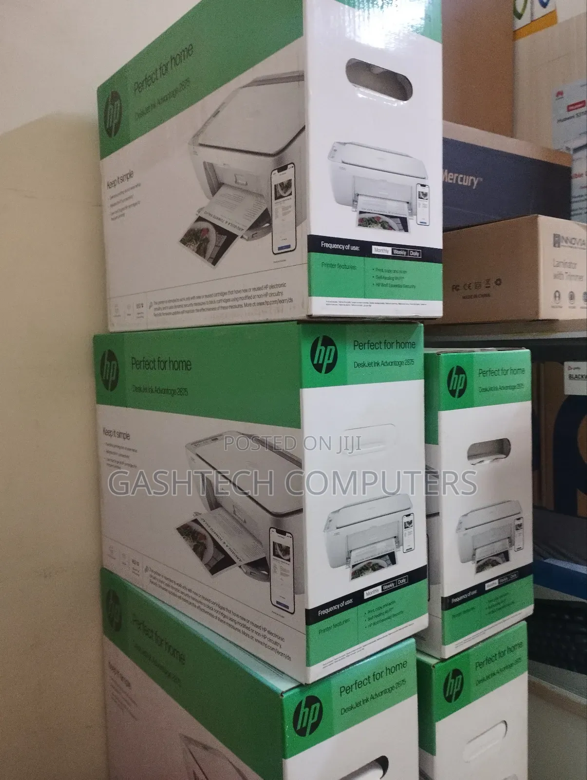 Hp Deskjet 2875 A4 Color Inkjet All-in-One Printer
