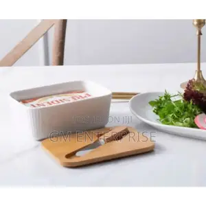 Porcelain Butter Set
