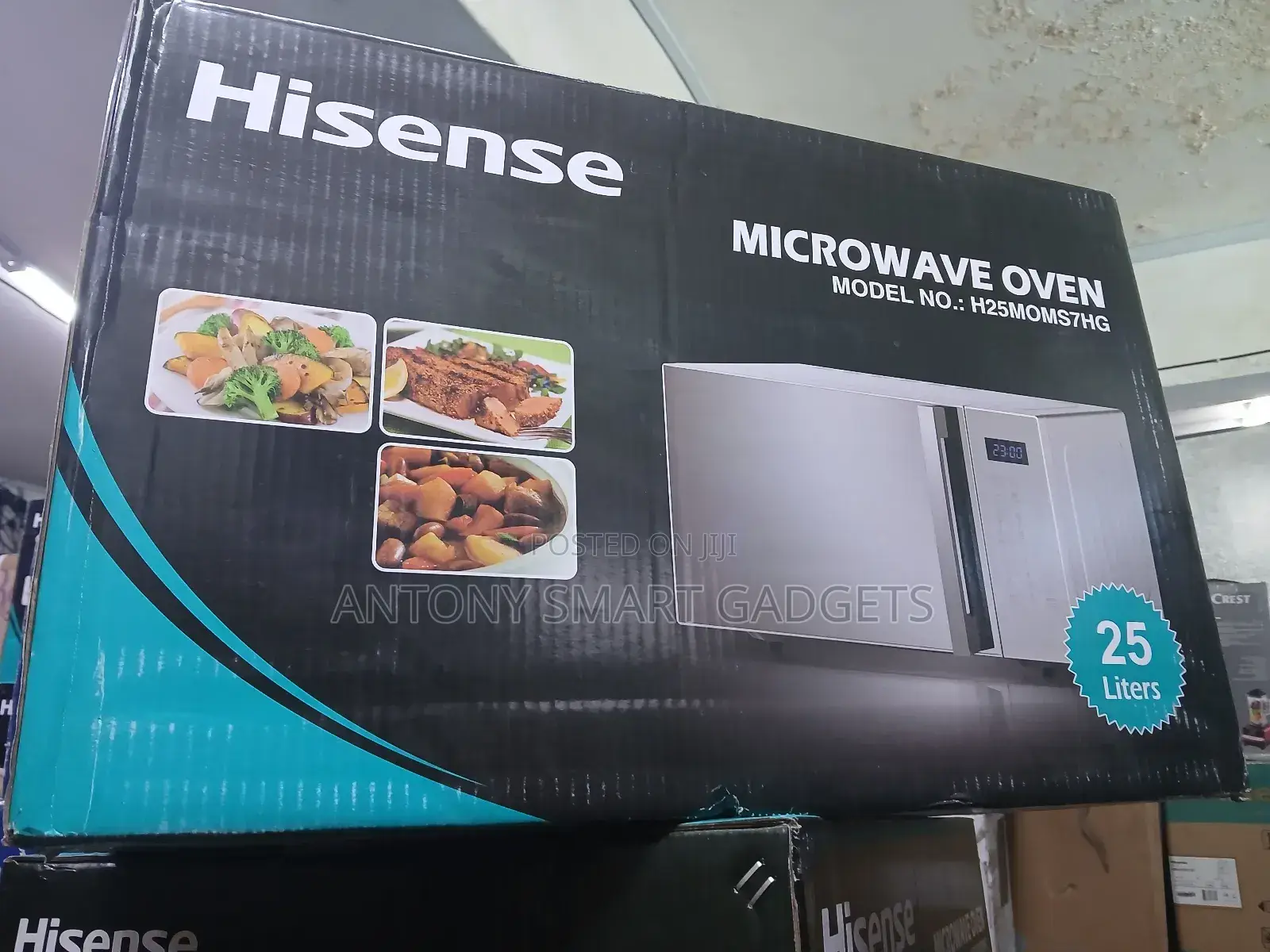 Hisense 25l Grill Microwave Oven H25moms7hg