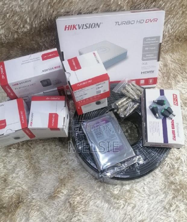 Hikvision Four Channels 1080p Full System Kit - CCTV Camera - main view
