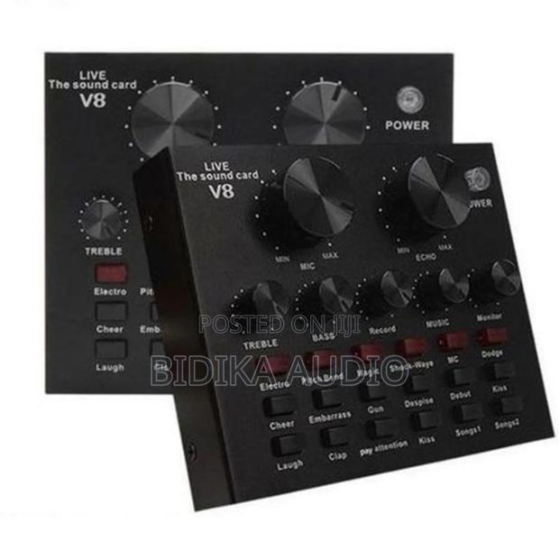 V8 Audio Usb External Sound Card Show Soundcard - main view