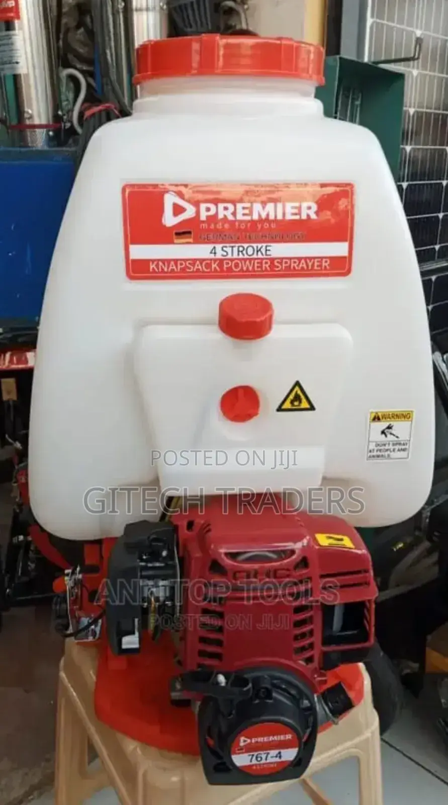 *Knapsack Engine Sprayer 4 Stroke