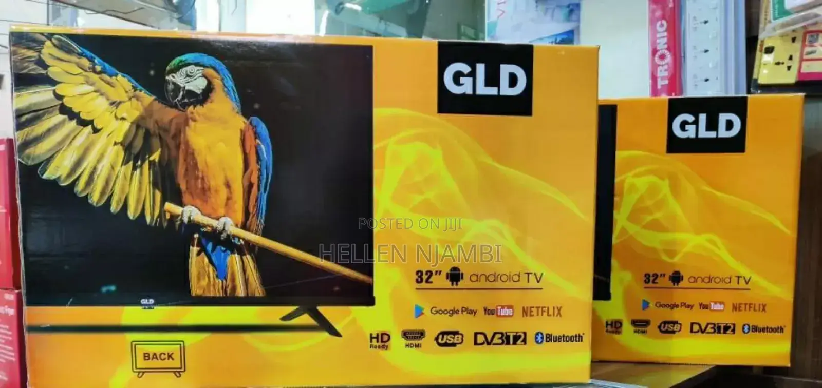 GLD 32′′ Inches Tv Smart, Frameless