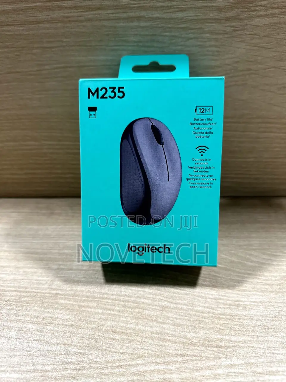 Logitech M235 Wireless Mouse With Designed-for Web Scrolling
