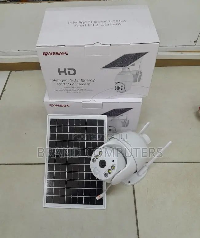 Ubox Wifi Security Camera Solar Powered Outdoor 1080p