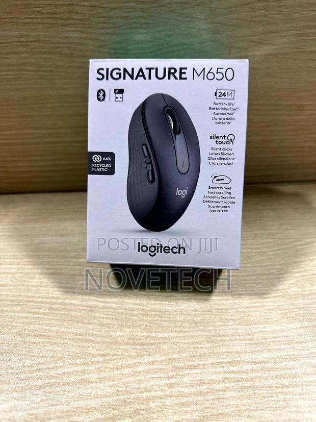 Logitech Signature M650 Wireless Mouse Bluetooth Multidevice - thumbnail 2