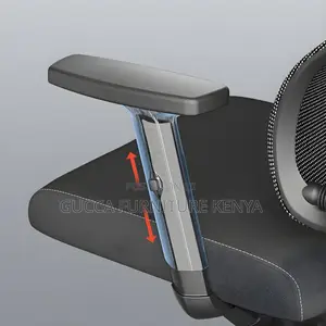 Office Chairs: Adjustable Armrest Desk Chair With Headrest