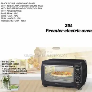 20l Premier Electric Oven