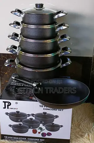 Jp Nonstick 10 PCS Cookware