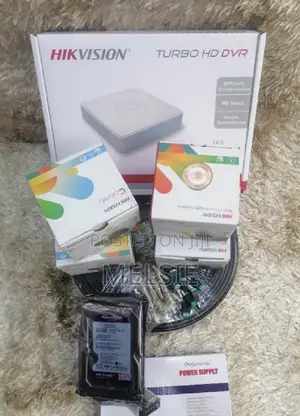 2mp Hikvision 4 Colorvu CCTV Cameras Full System Kit