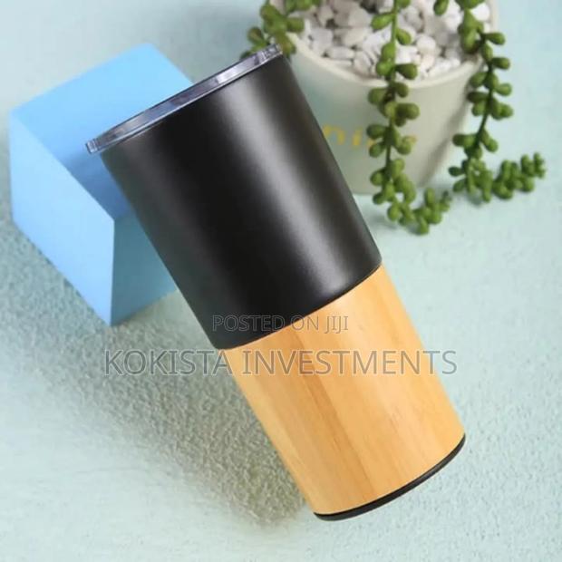 Bamboo Bottom Thermo Mugs - main view