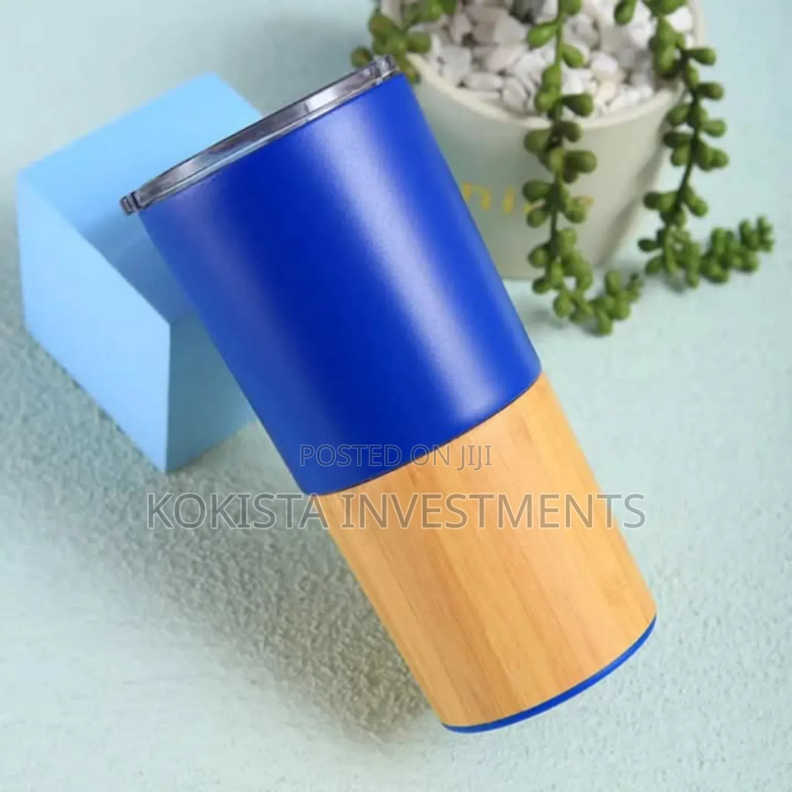 Bamboo Bottom Thermo Mugs