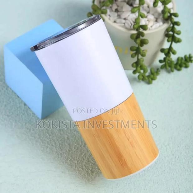 Bamboo Bottom Thermo Mugs - thumbnail 3