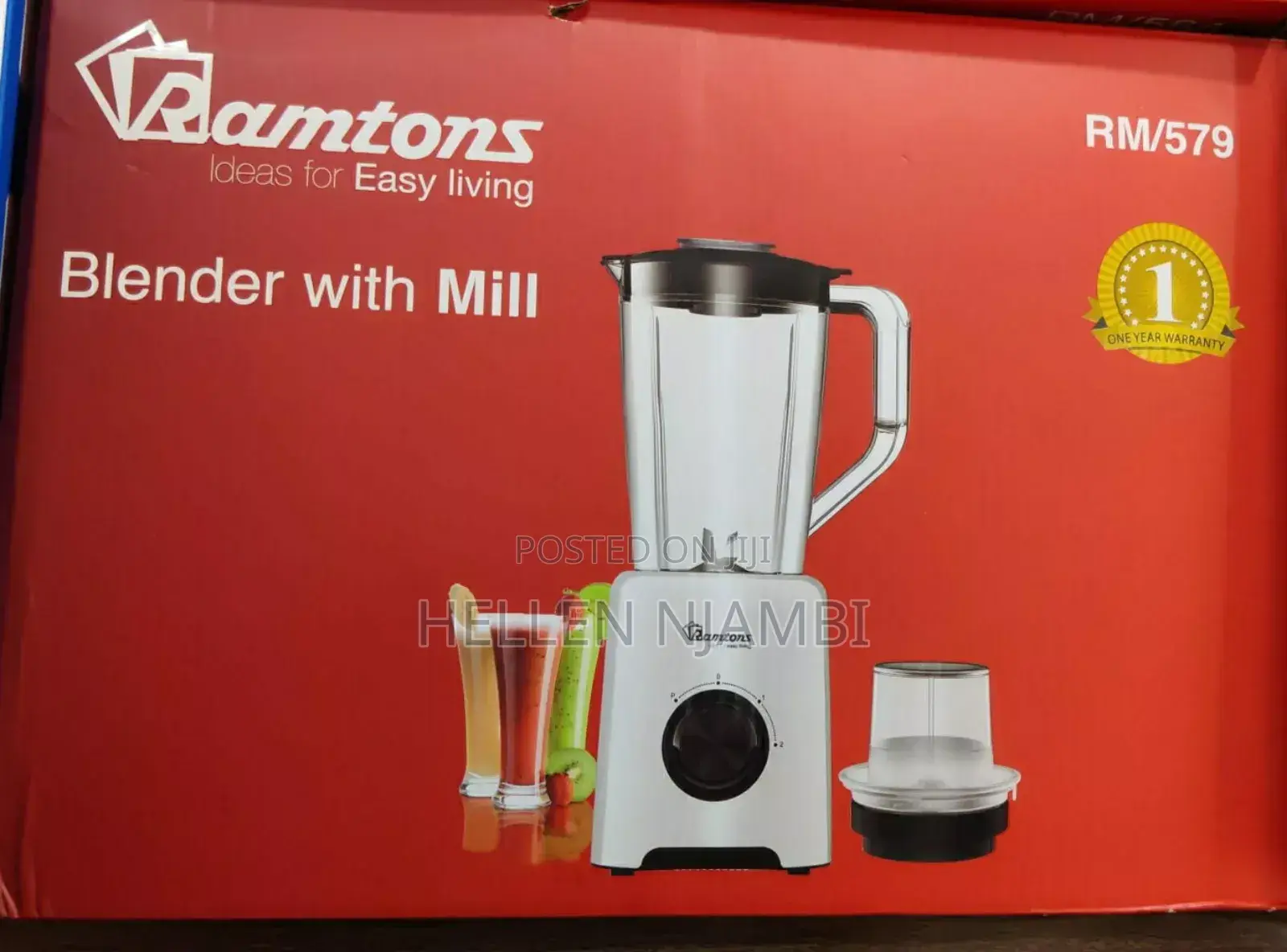 Ramtons Blender Rm/579