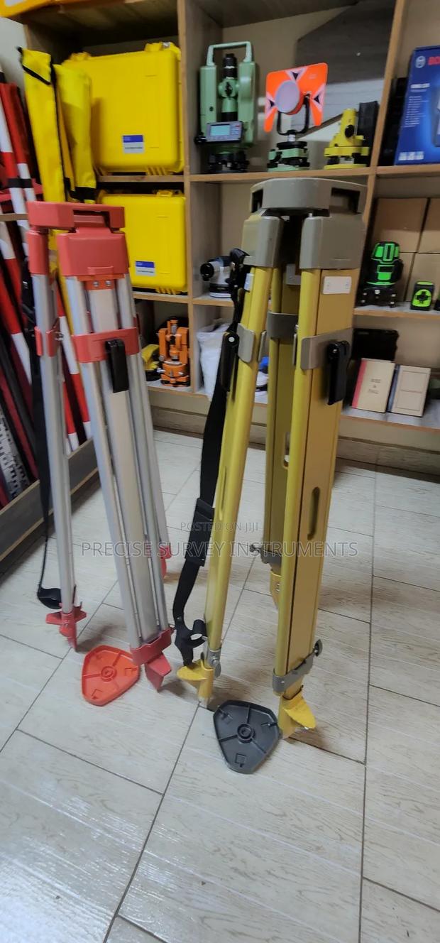 Premium Hardwood Survey Tripod Stand - main view