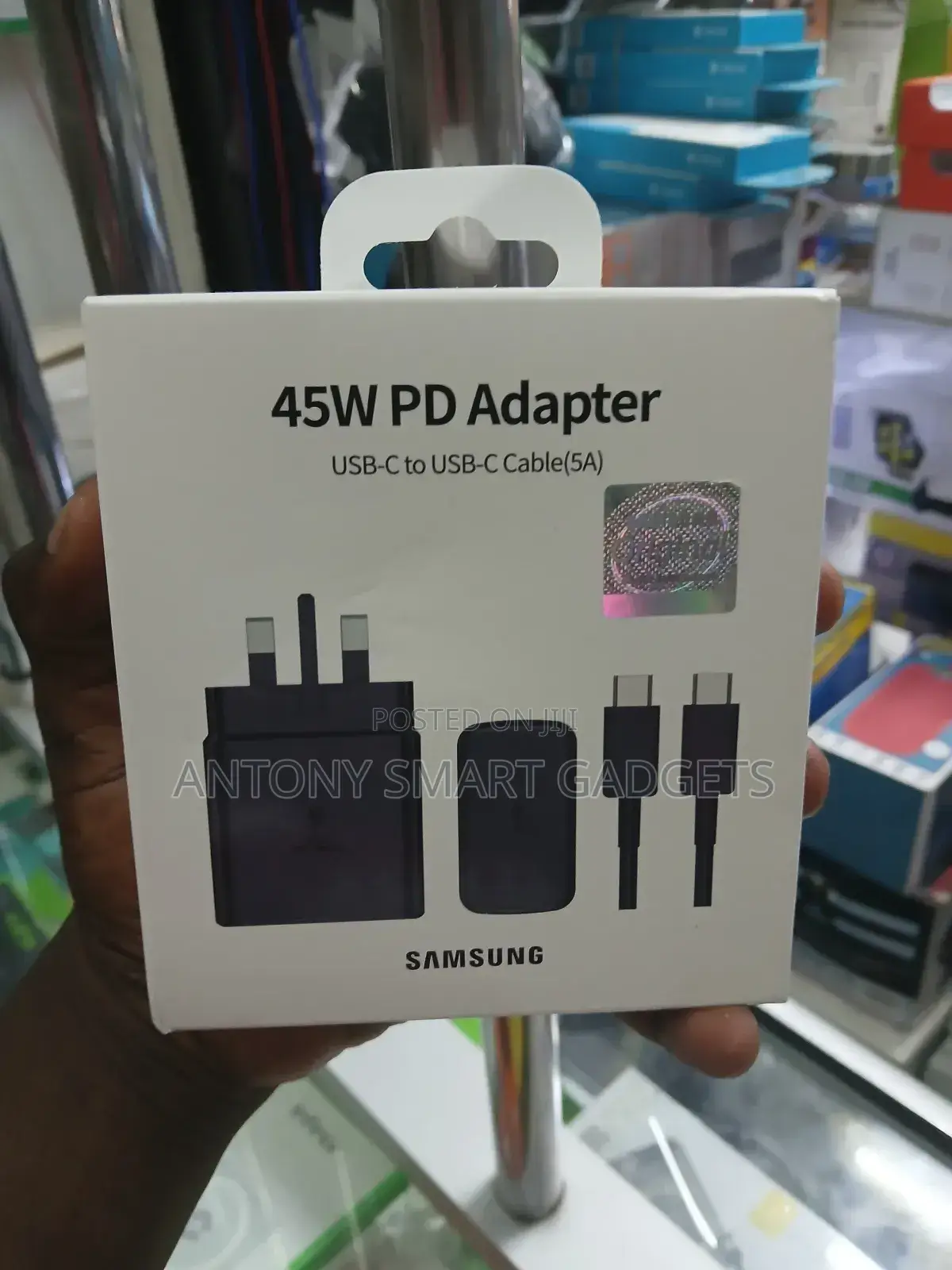 Samsung 45w Pd Charger Adapter With Usb Type C to C Cable