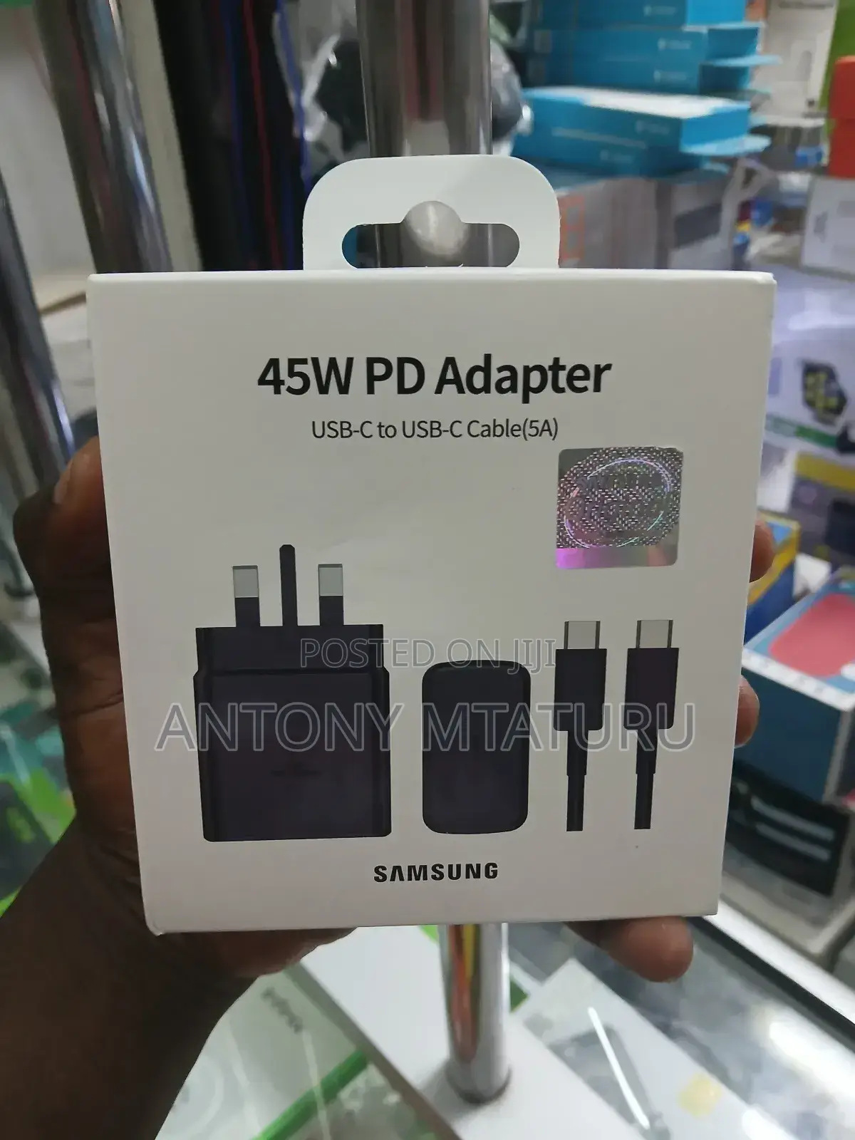 Samsung 45w Pd Charger Adapter With Usb Type C to C Cable