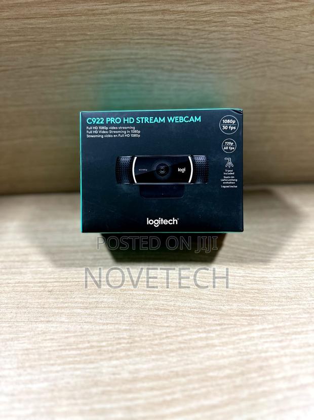 Logitech C922 Pro Stream Webcam 1080p Camera - main view