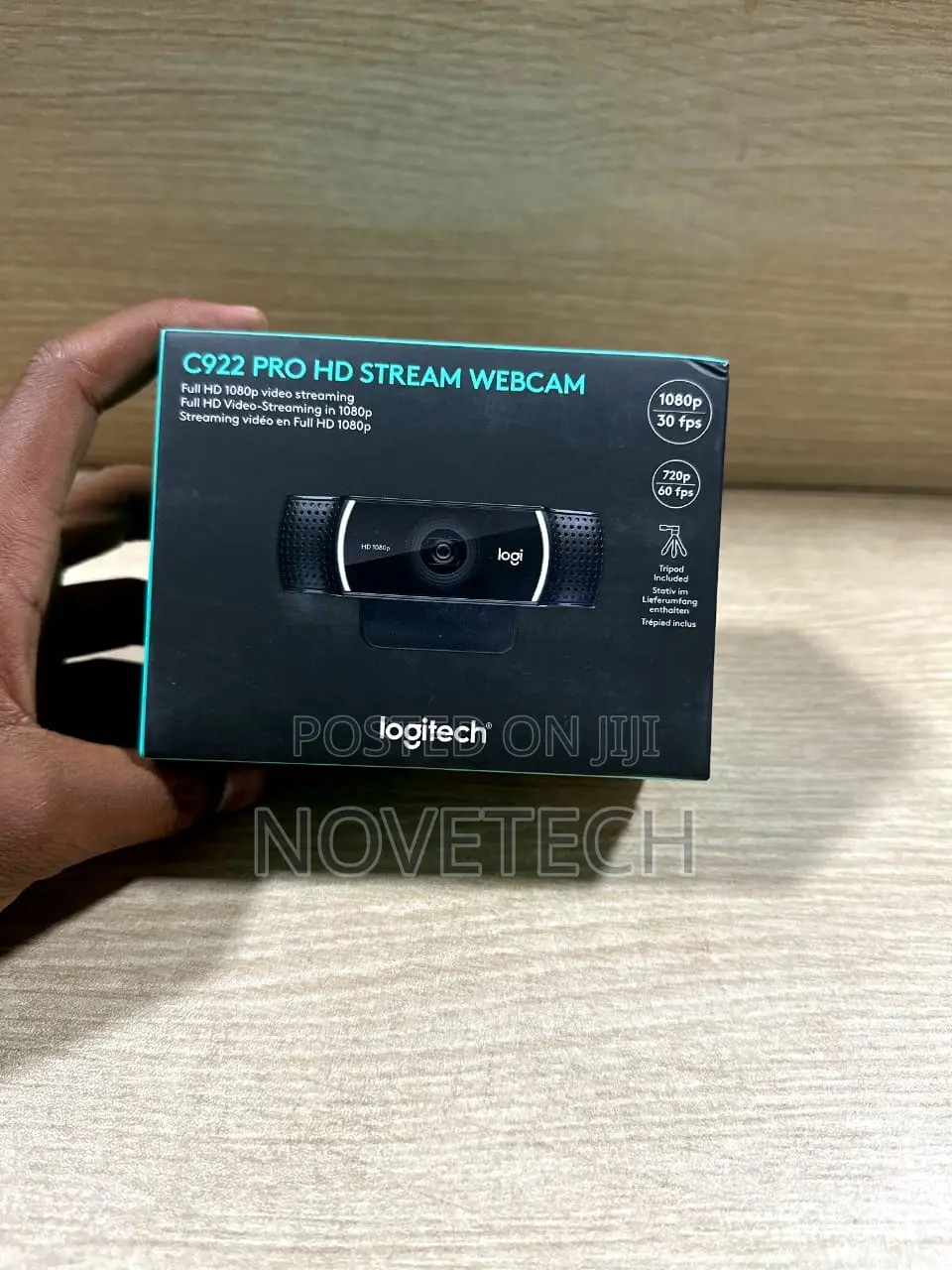 Logitech C922 Pro Stream Webcam 1080p Camera