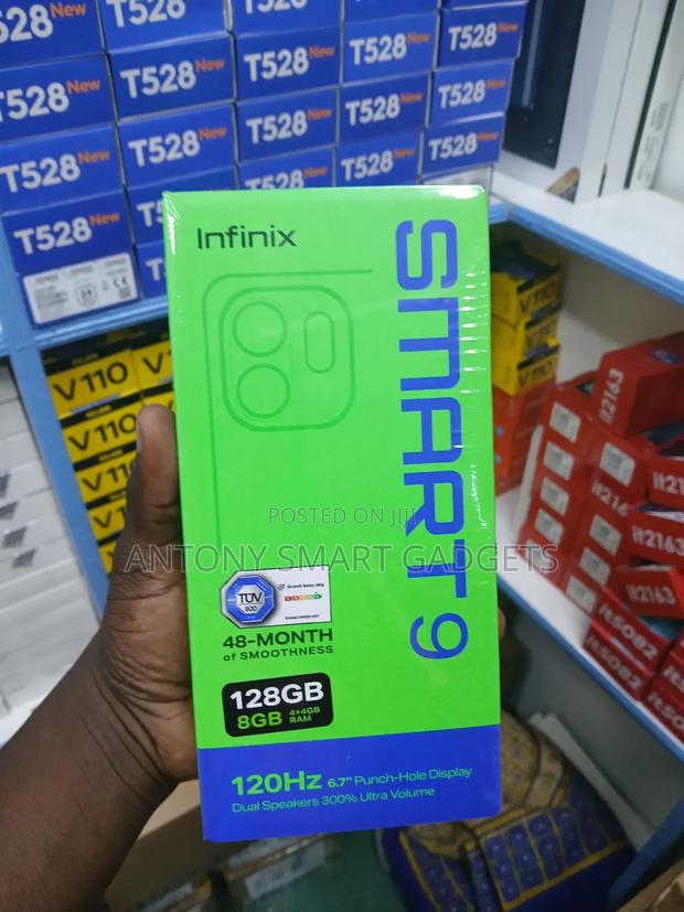 New Infinix Smart 9 128 GB Blue - thumbnail 3
