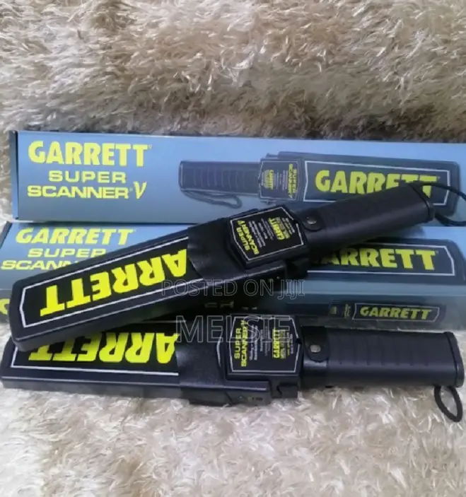 Garretts Super Scanner Handheld Metal Detector Scanner