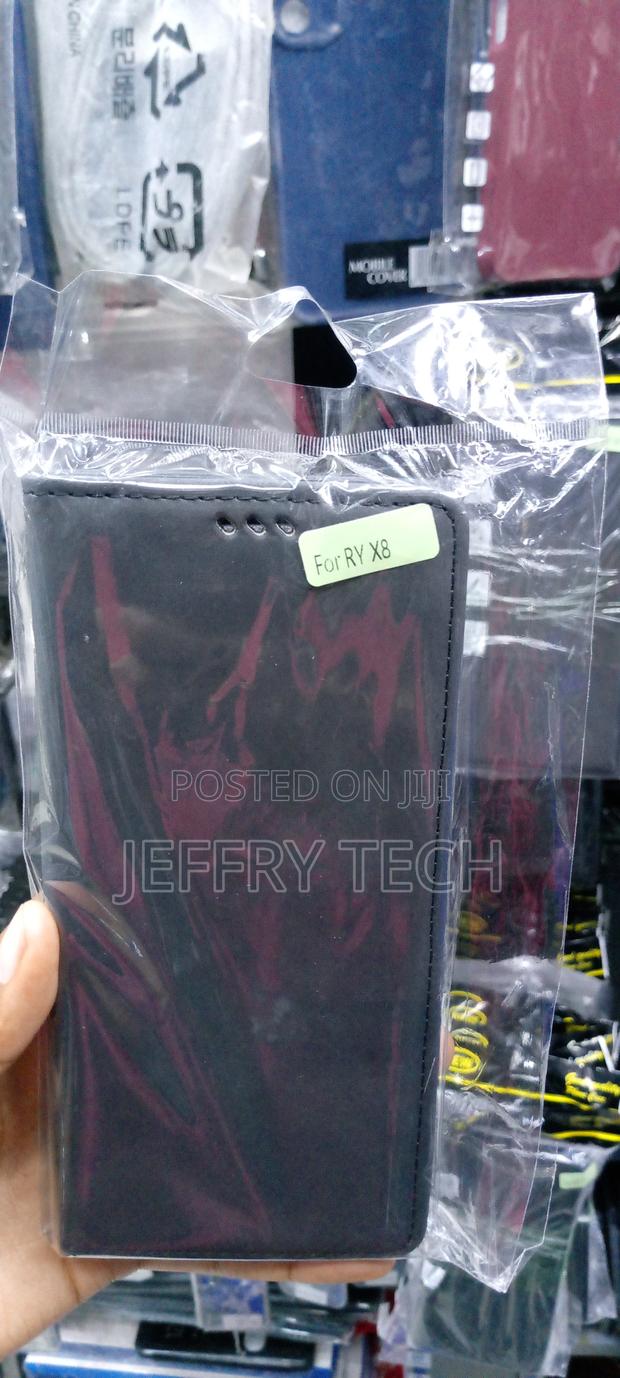 Pu Leather Flip Phone Case for Honor X8 - thumbnail 3