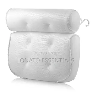 Neck and Back Bathtub Pillow With Suction Cups