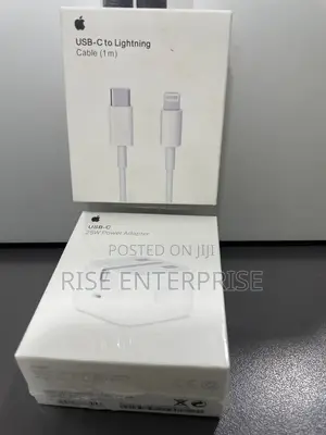 25w Complete Usb C - Lightning iPhone Charger