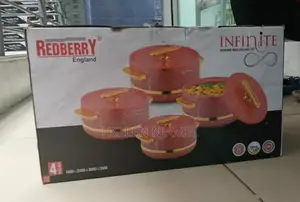 4pcs Redberry Insulated Hotpots