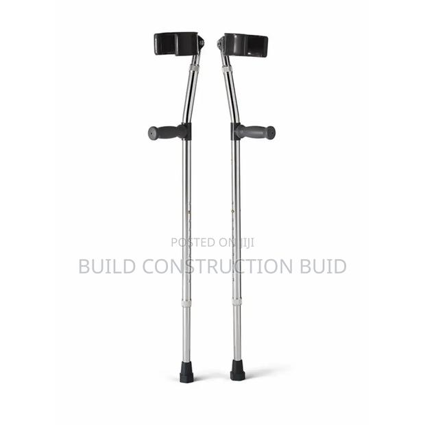 Adjustable Alloy Disabled Walking Crutches
