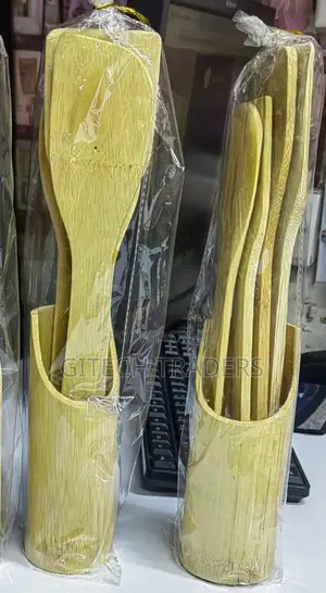 *Bamboo Mwiko Set 5 PCS