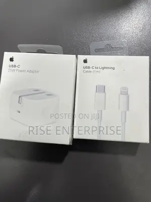 25w Power Adapter Usb C to Lightning Complete Charger