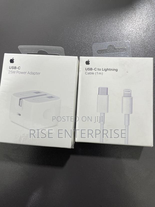 25w Power Adapter Usb C to Lightning Complete Charger