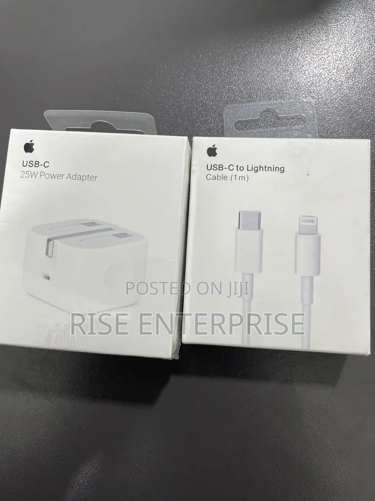 25w Power Adapter Usb C to Lightning Complete Charger