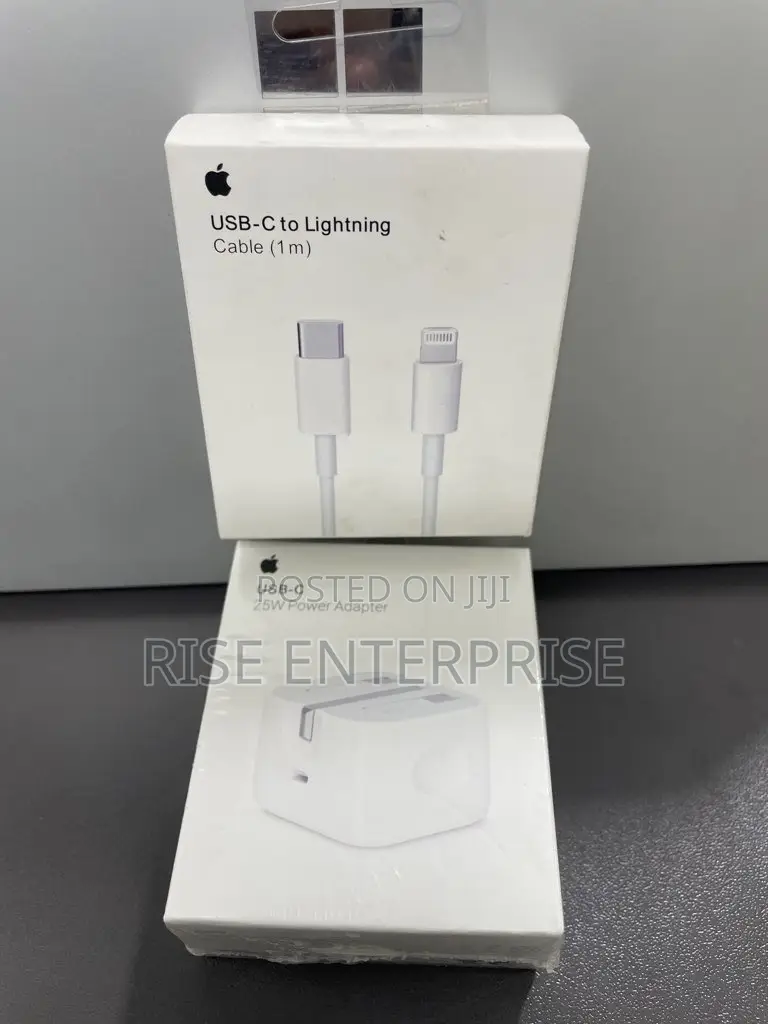 25w Power Adapter Usb C to Lightning Complete Charger