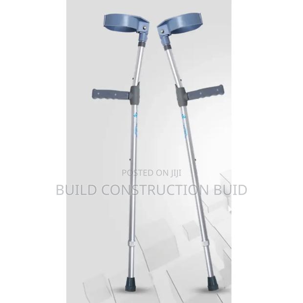 Adjustable Height Crutches for Elderly - main view
