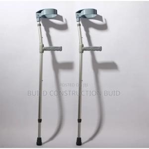 Aluminium Adjustable Fore Arm Medical Crutches - thumbnail 2
