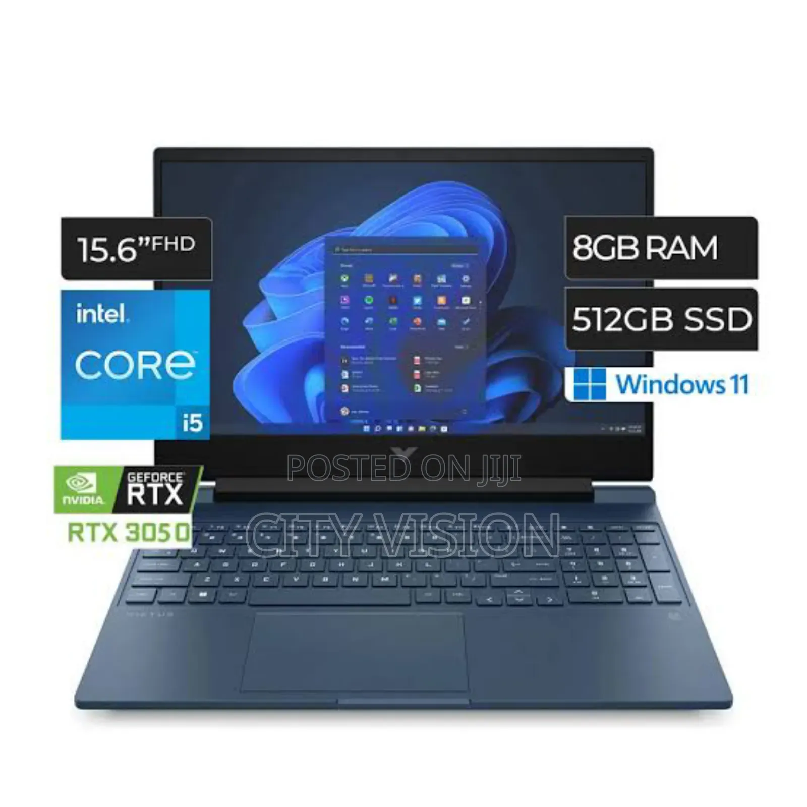 New Laptop HP Victus 15 8GB Intel Core I5 SSD 512GB