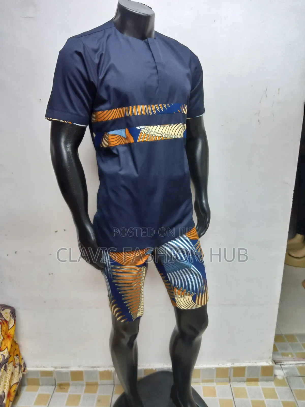 African Shirt and Short for Beach