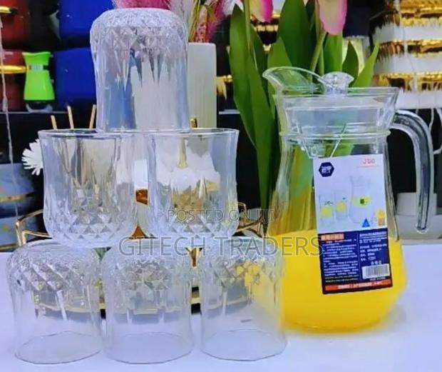 *1 Jug 1.3 Ltrs 6pcs Glasses Whiskey - main view