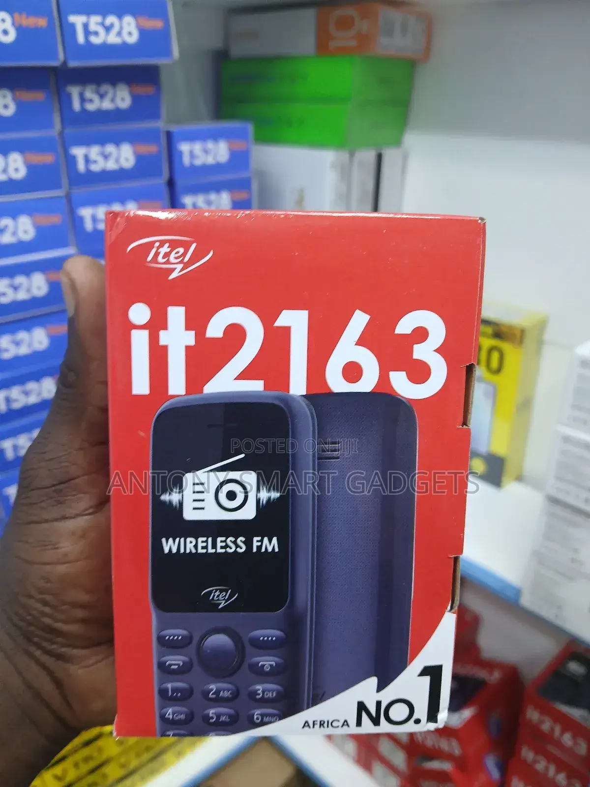 New Itel it2163 Black
