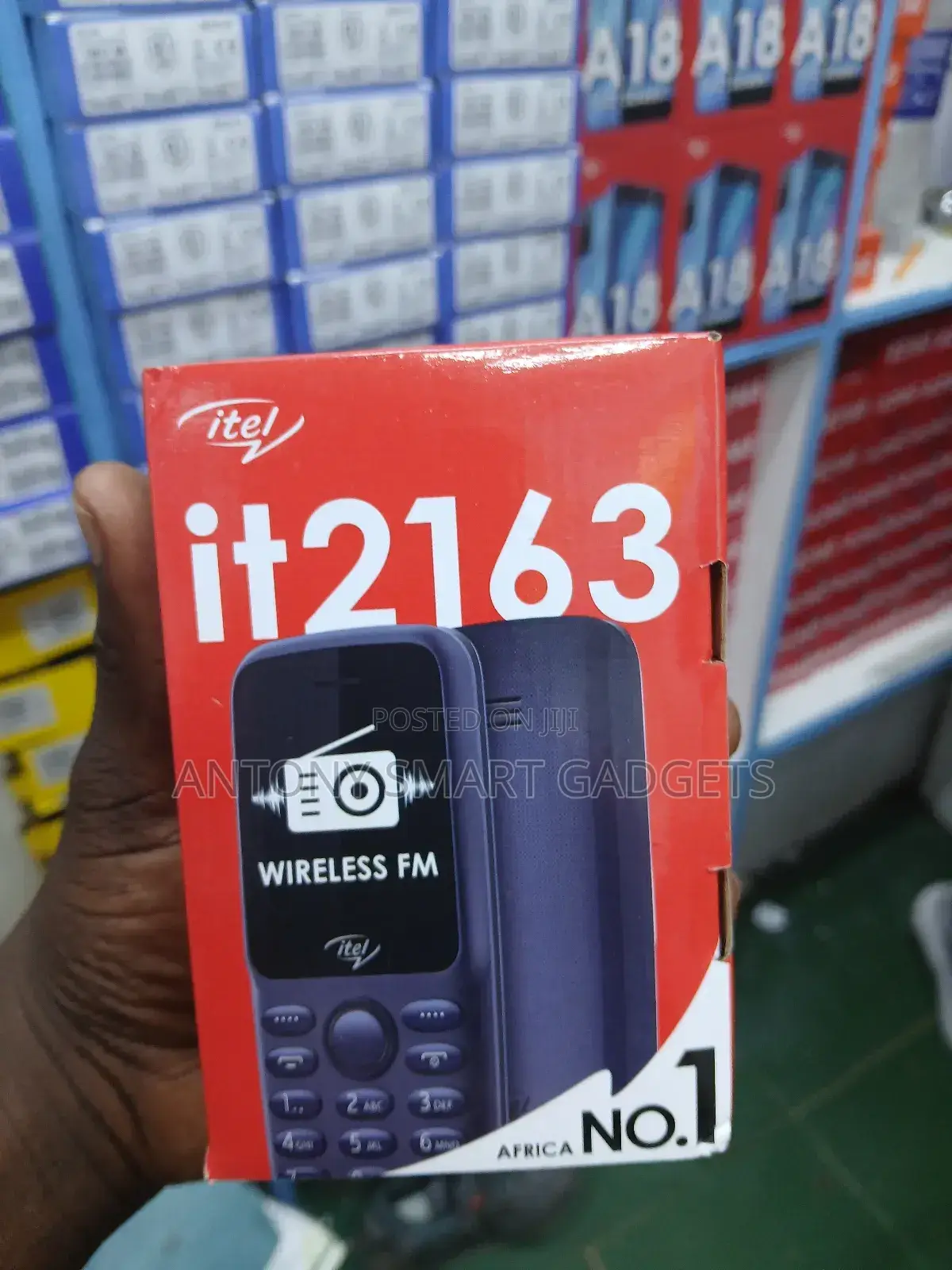 New Itel it2163 Black
