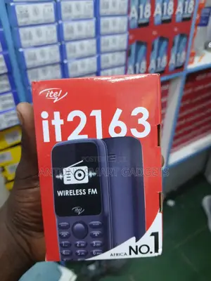 New Itel it2163 Black