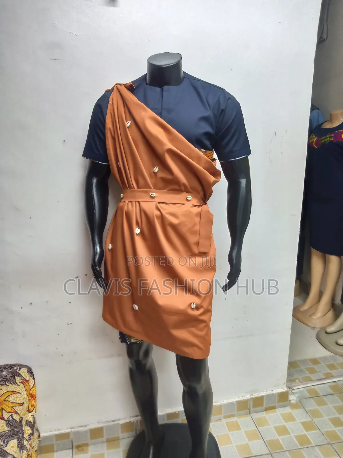 Kikuyu Shuka and Belt for Ruracio - Adults