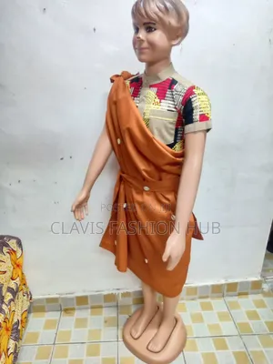 Traditional Cultural Wrap With Beads And Belt For Kids
