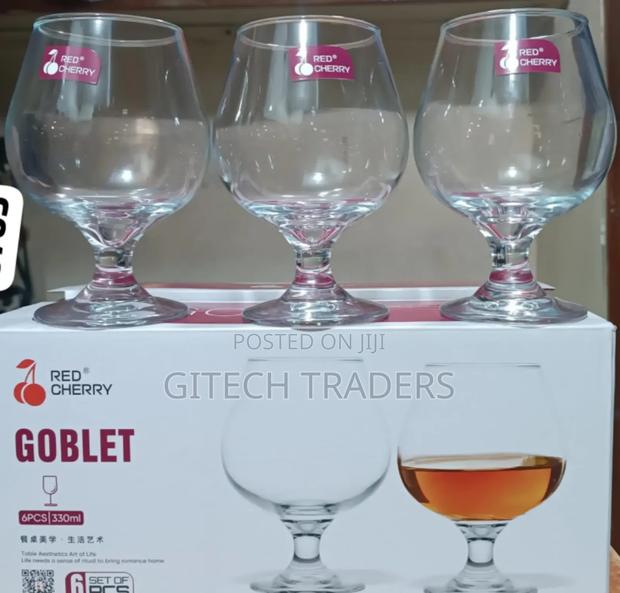 *6 PCS 330ml Cognac Glass