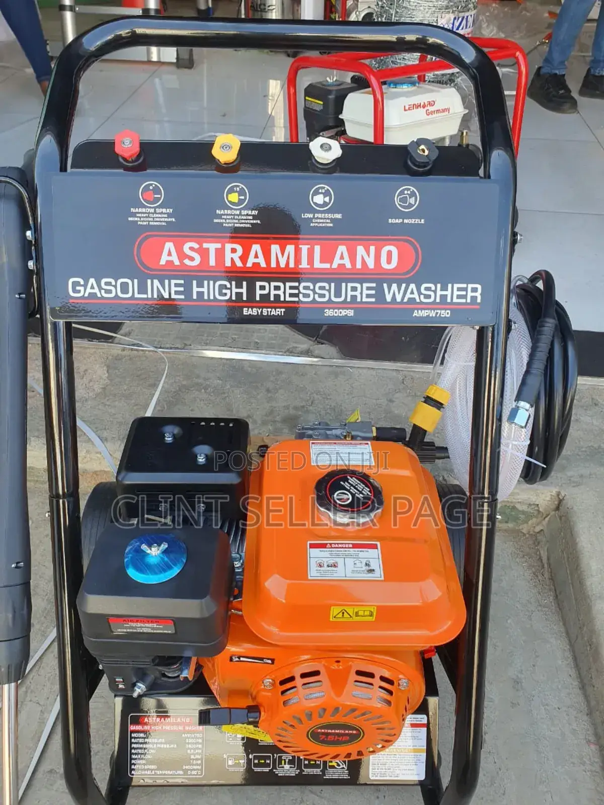 Gasoline High Pressure Washer/ Gasojet Pro.
