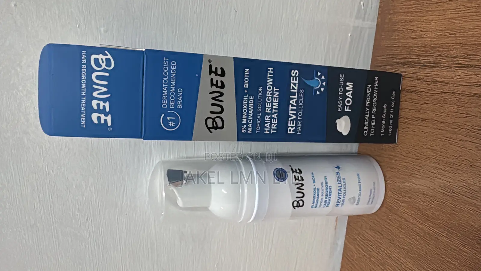 Bunee Foam, 5% Minoxidil + Biotin + Niacinamide