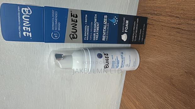 Bunee Foam, 5% Minoxidil + Biotin + Niacinamide